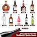 12/24/48/100 Pack Liquor Pour Spout, Stainless Steel Classic Bottle Pourers with Rubber Dust Cap, Speed Wine Bottle Pourer for Liquor Bottle, Oil Bottles