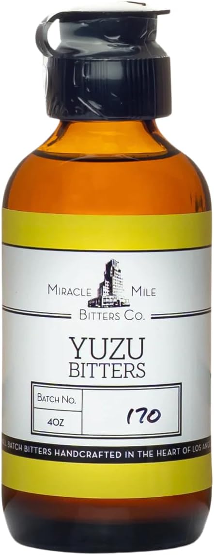 Miracle Mile Yuzu Bitters 4 oz (Japanese Citrus)