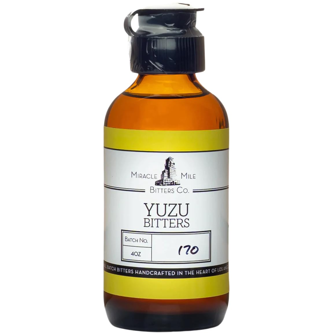 Miracle Mile Yuzu Bitters 4 oz (Japanese Citrus)