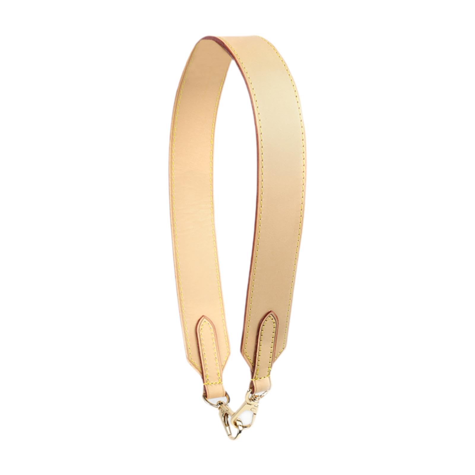 NIVAA Leather Bag Strap Belt Detachable Shoulder Strap for Small Bag Tote Wallet Beige-image-17