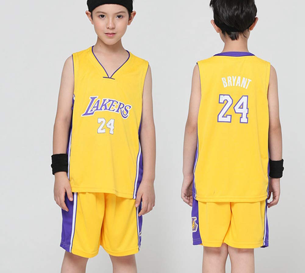 Hs Zhaopan Childrens Jersey Nba Los Angeles Lakers 24 Kobe