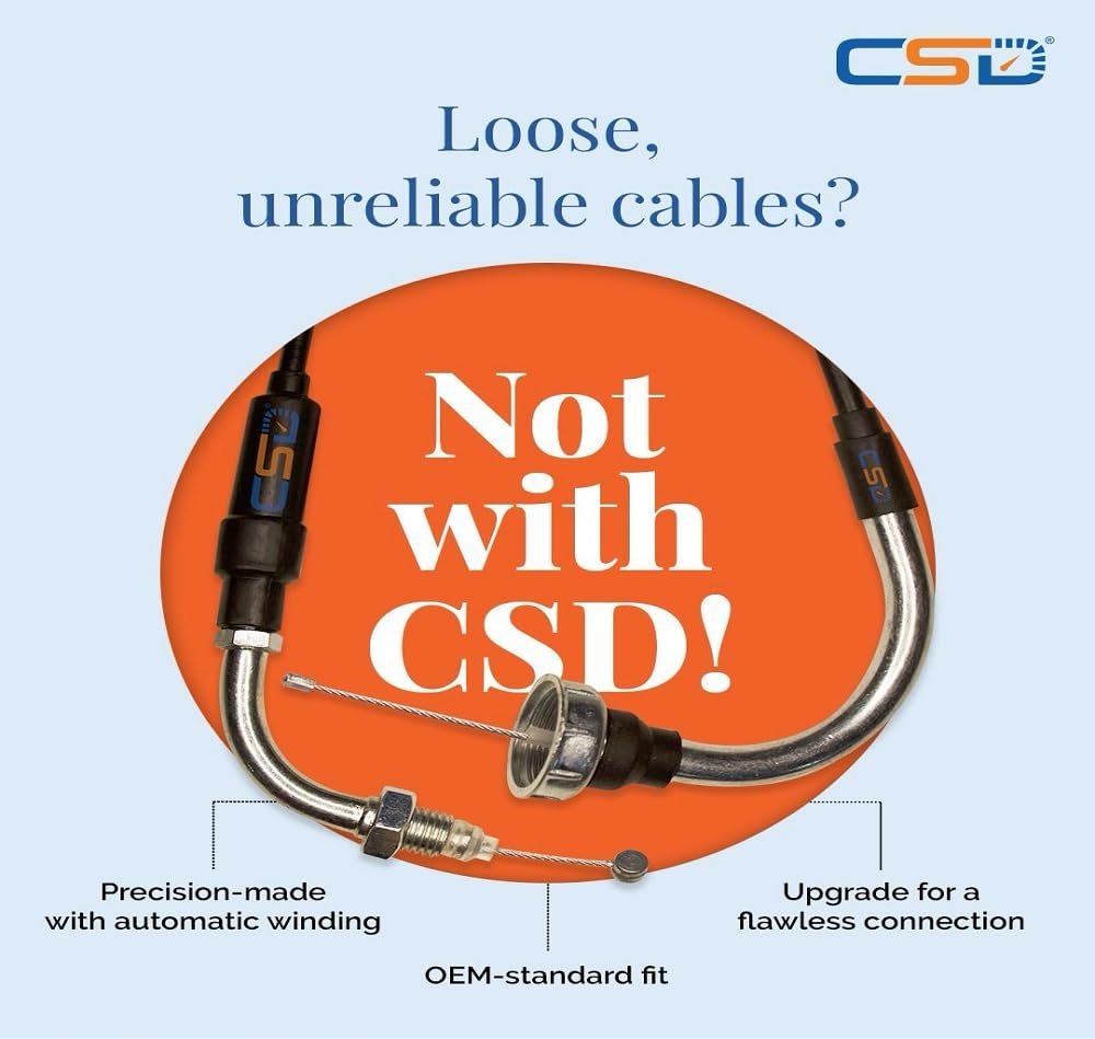 CSD AUTOMOTIVE_Clutch Cable Assembly Compatible with Bajaj Pulsar DTSi 150/180 CC_DH191041 - Image 5 thumbnail