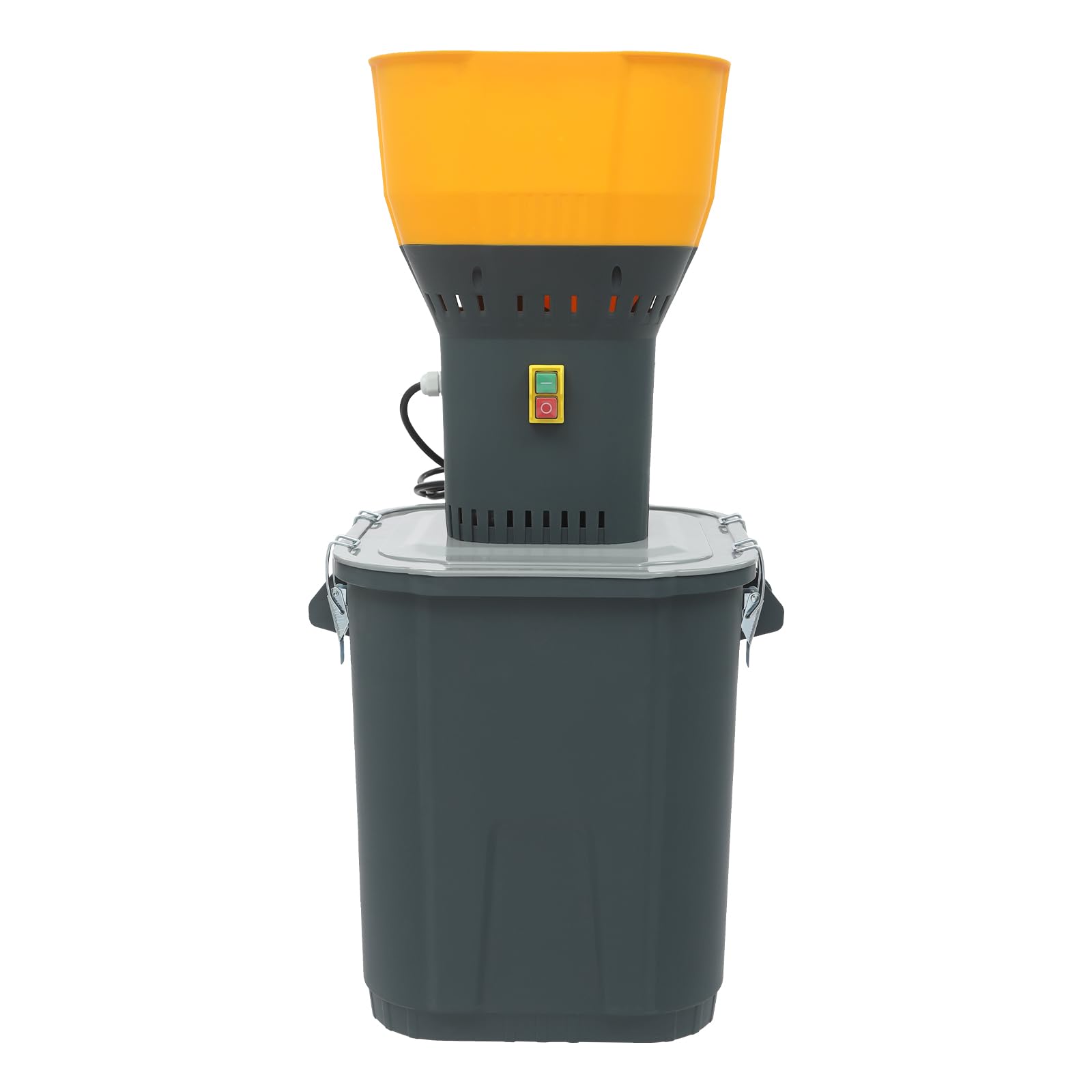 Elektryczny młynek do zboża 1300 W młynek do zmielenia 45 l pomarańczowy