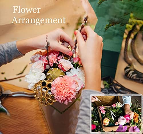 50 Pcs Flower Posy, Flower Tubes of Three Sizes for Flower Arrangement Cake Decorating