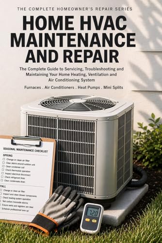 Home HVAC Maintenance & Repair: The Complete Homeowner's Guide to Heating, Cooling and Air Quality Systems-Step-by-Step Repairs, Seasonal Maintenance, ... Cost-Saving Upgrades for Every Home System