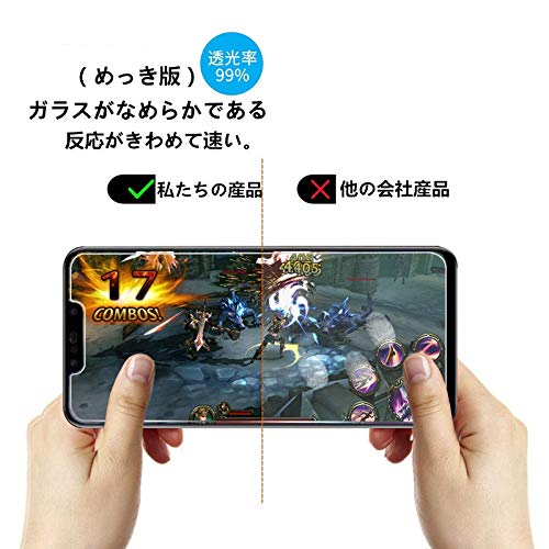 Amazon | 【2枚セット】に適用する Xiaomi Redmi Note 8 Pro ガラス