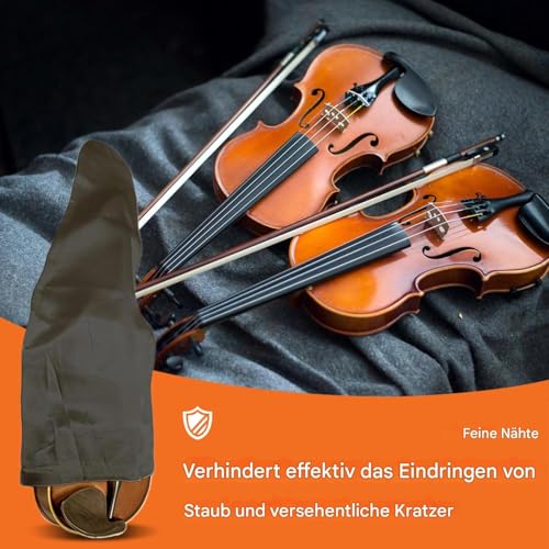 Housse anti-poussière violon lavable en machine pour guitare et basse