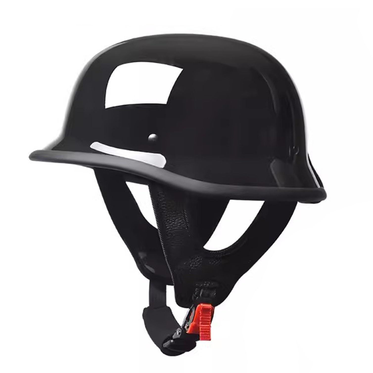 Casque jet rétro bol homologué L 59-60cm pour moto scooter