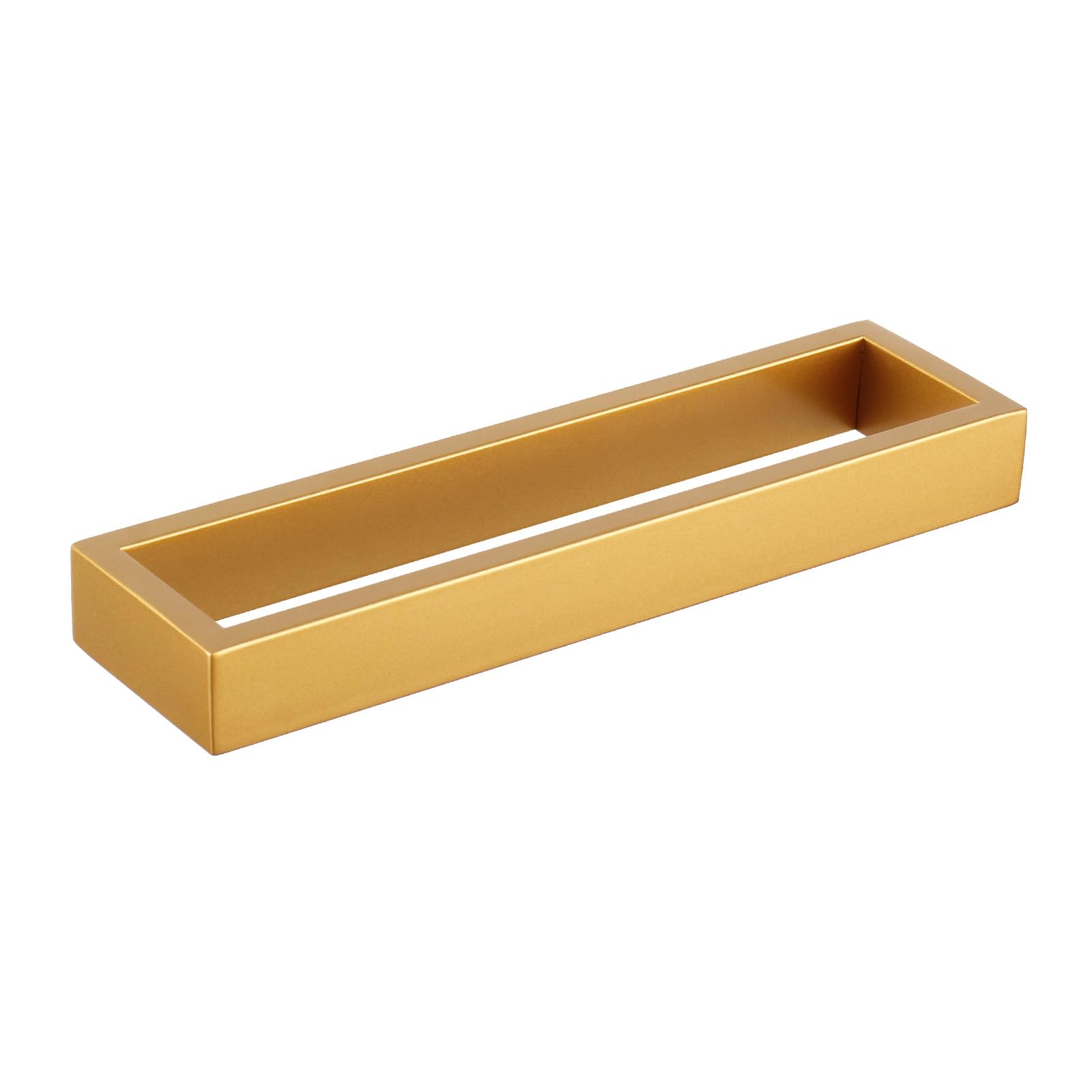 Porte-serviettes doré en acier inoxydable pour salle de bain chic