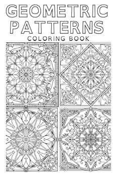 Paperback Geometric Patterns: Coloring Book