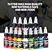 Tattoo Ink Set GTARTISTOO Professional 14 Colors 1/2OZ (15ml) Vegan-Friendly Pigment Tattoo Ink Color Set Supplies