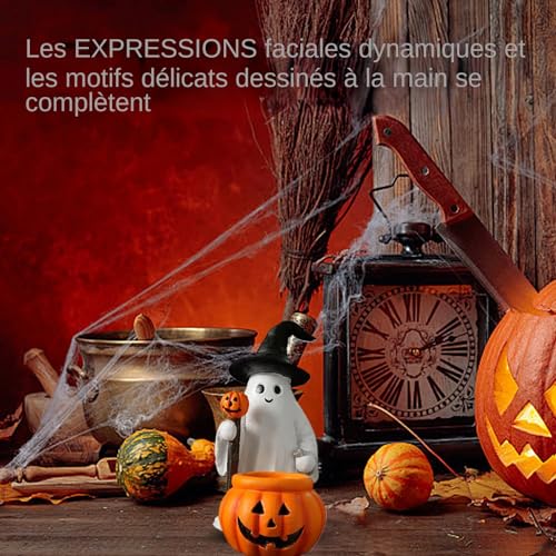 Figurine fantôme en résine pour décoration d'intérieur moderne - 3