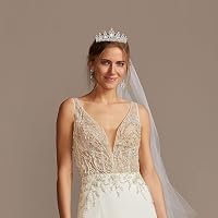 Vofler Ezüst Tiara Kristályokkal - Királynői Fejdísz Esküvőre, Szülinapra, Bálra, Jelmezbálra - Elegáns Női Korona Hercegnőknek 4