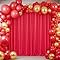 Amazon.com : 8x10FT Champagne Backdrop Curtains for Wedding Parties ...