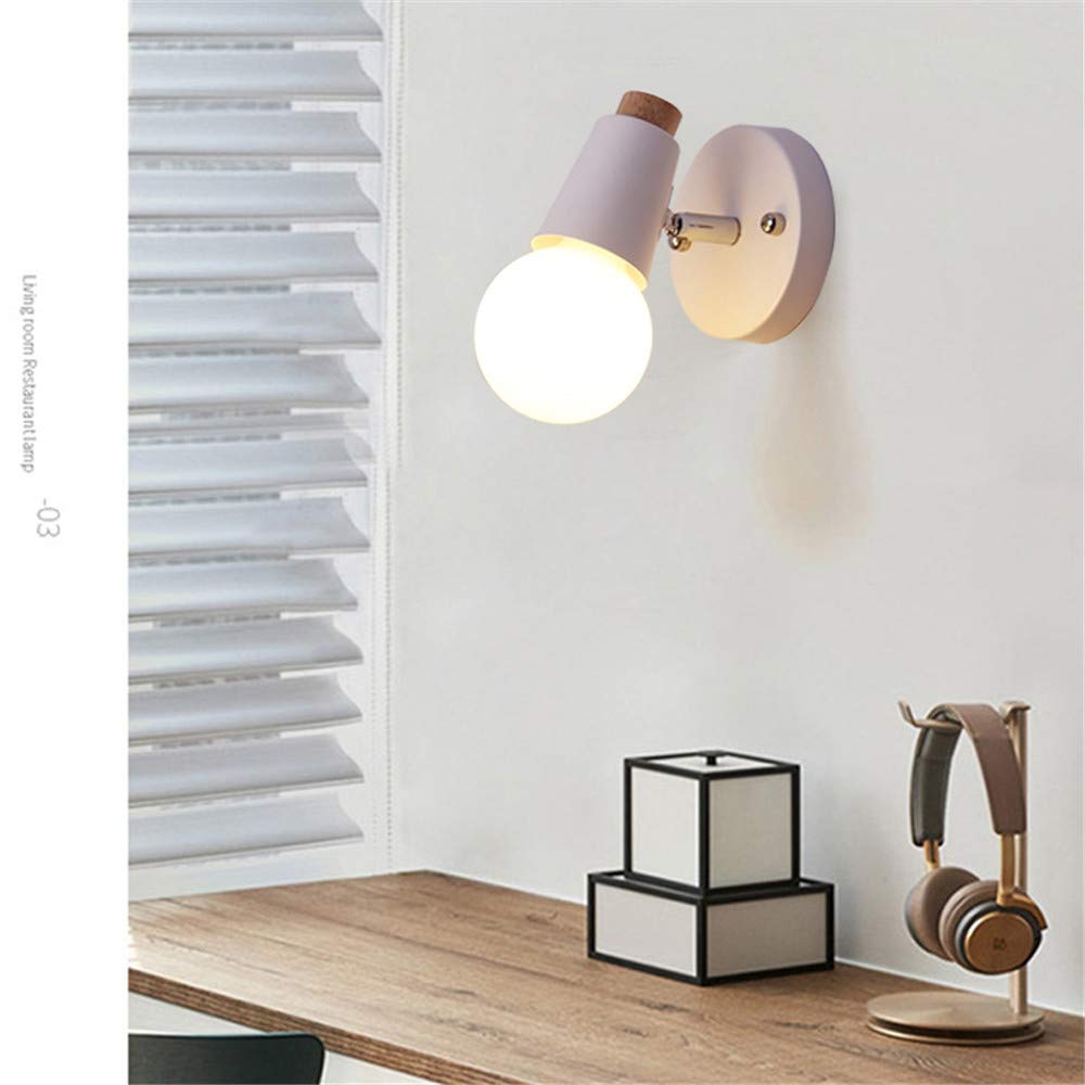 Lampada Da Parete Industriale MXBC 2 Teste - Stile Retr&ograve;, Base E27, Per Camera O Bar