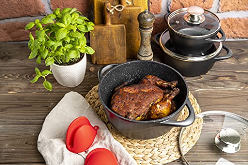 Smile-MGK18-Bateria-de-Cocina-Induccion-6-piezas-Aluminio-Fundido-3-ollas-Tapas-de-Vidrio-Templado-Revestimiento-Antiadherente-Apta-Para-Todo-Tipo-de-Cocinas-Libre-PFOA