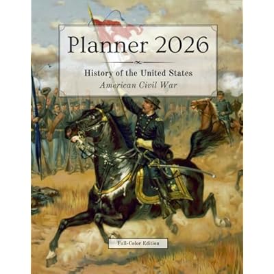 2026 Planner - Monthly & Weekly – 8.5 x 11 in (full-color) - US History: American Civil War | :