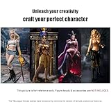 HiPlay TBLeague S29C, Buxom, Medium Bust, Dark-skinned, 1/6 Scale Female Seamless Action Figure Body - Image 7