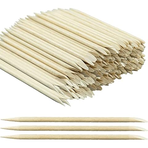 200 Pack Double-Ended Cuticle Pushers Cover