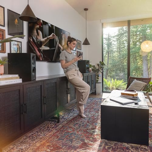 Image of Klipsch The Sevens II Dolby Atmos 6.5 inch Powered Speakers Ebony (Pair)