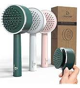 Cleen Bee Self Cleaning Hair Brush For Women, Men, Boys And Girls | Built-In Anti Static Hair Bru...