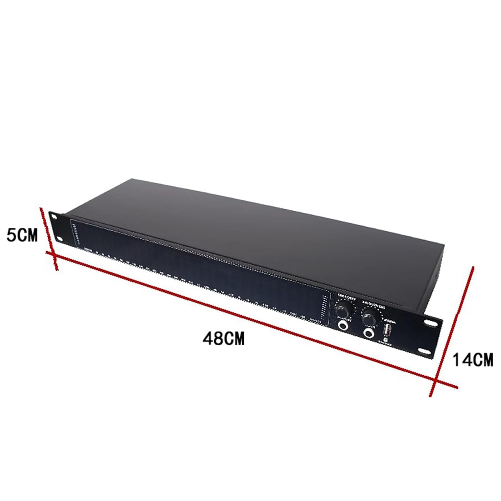 Analizzatore di spettro audio digitale a 31 segmenti con sensibilità e luminosità regolabili per visualizzazione musicale in auto, feste, camera da letto o casa