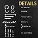 60Pcs Clear Piercing Retainers for Surgery Bioflex Plastic Piercing Jewelry for Nose Belly Nipple Tongue Septum Eyebrow Lip Cartilage Tragus Helix Daith Rook Earring Retainer Industrial Bar Rings for Work