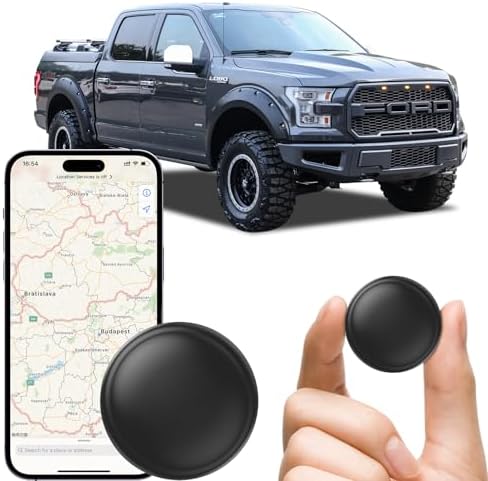 GPS Tracker Device for Car and Vehicles: Mini Hidden Magnetic no Subscription Trackers for Tracking Kids Elderly Vehicle pet - Real Time Location Track Devices no Monthly Fee for Android and iPhone