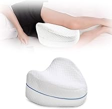 مخدة تخفيف عرق النسا على شكل قلب، مصنوعة من قطن الميموري الفاخر لتوفير دعم مستهدف أثناء النوم وتخفيف الانزعاج في الظهر والورك والمفاصل مع راحة ومتانة عالية