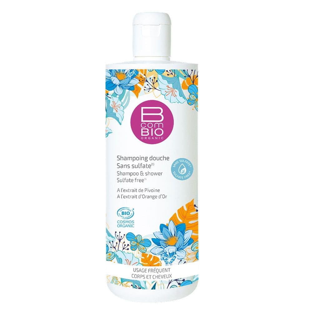 BcomBIO Shower Shampoo Sulfate-Free Organic 500ml
