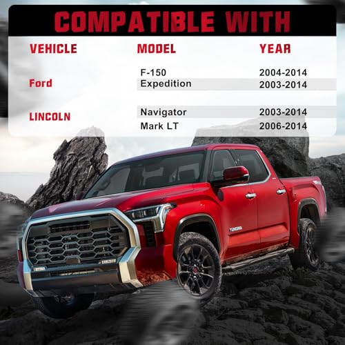 Image of BDFHYK 2 inch 6x135 Wheel Spacers 6Lug Hub Centric 6x135mm Compatible with F-150 2004-2014, Lincoln Navigator 2003-2014, Expedition 2003-2014, M14x2 87.1mm Hub Bore, Set of 4