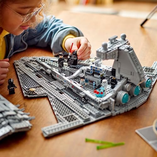 LEGO Star Wars Imperial Star Destroyer Building Toys Set - Build & Display for Boys & Girls, Ages 10+ - Gift for Birthdays - Star Wars Darth Vader & 6 Minifigure Toys - 75394 - View 6