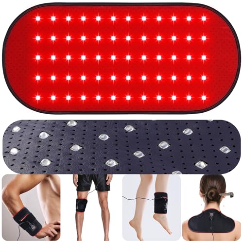 Red-Light-Therapy-for-Body 2026 Upgraded 4 Modes Near Infrared Light for Body Pain Relief High-Efficiency Spherical Lamp Dual-Wave(660nm & 850nm) LEDs Multi-Mode Customization(12.4 x 6.1)