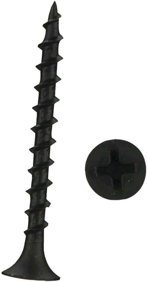 Install Bay Pst6112 6 X 1 1/2 Inches Phillips Stinger Drywall Coarse Thread Screws, 500 Pack