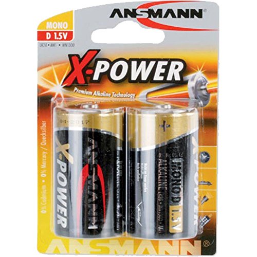 Ansmann 5015633 X-Power 2X Alcaline D Batteria Alcaline Lr20