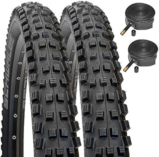 Schwalbe Magic Mary 26" x 2.35 Addix BikePark Bike Tyres with Schrader Tubes (Pair)