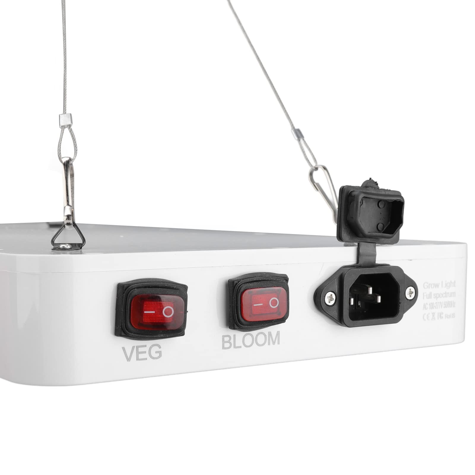 Fdit Luce per Coltivazione a LED a Spettro Completo con modalità VEG BLOOM Impermeabile per Piante da Interno Serra Succulente (Spina europea Grande)