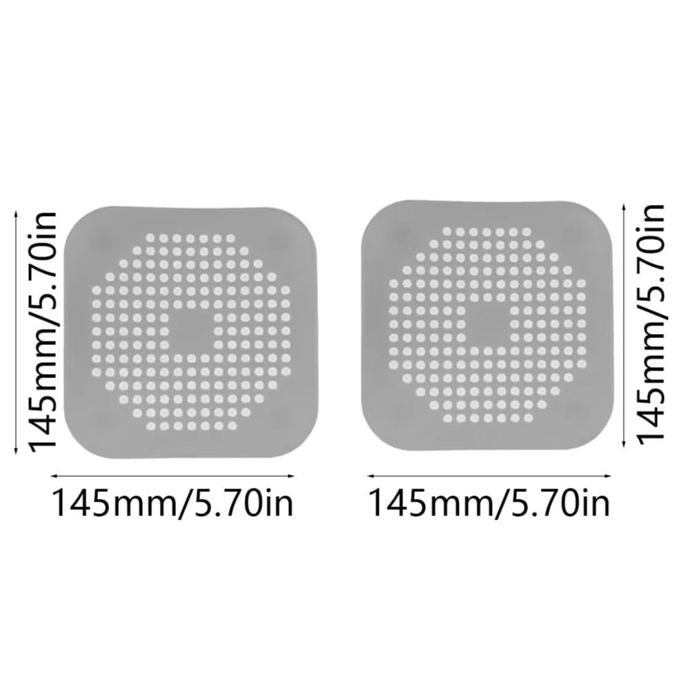 Filtro Per Lavello In Silicone - 2 Pezzi Con Ventosa, Antintasamento Per Capelli E Residui - Foto 4