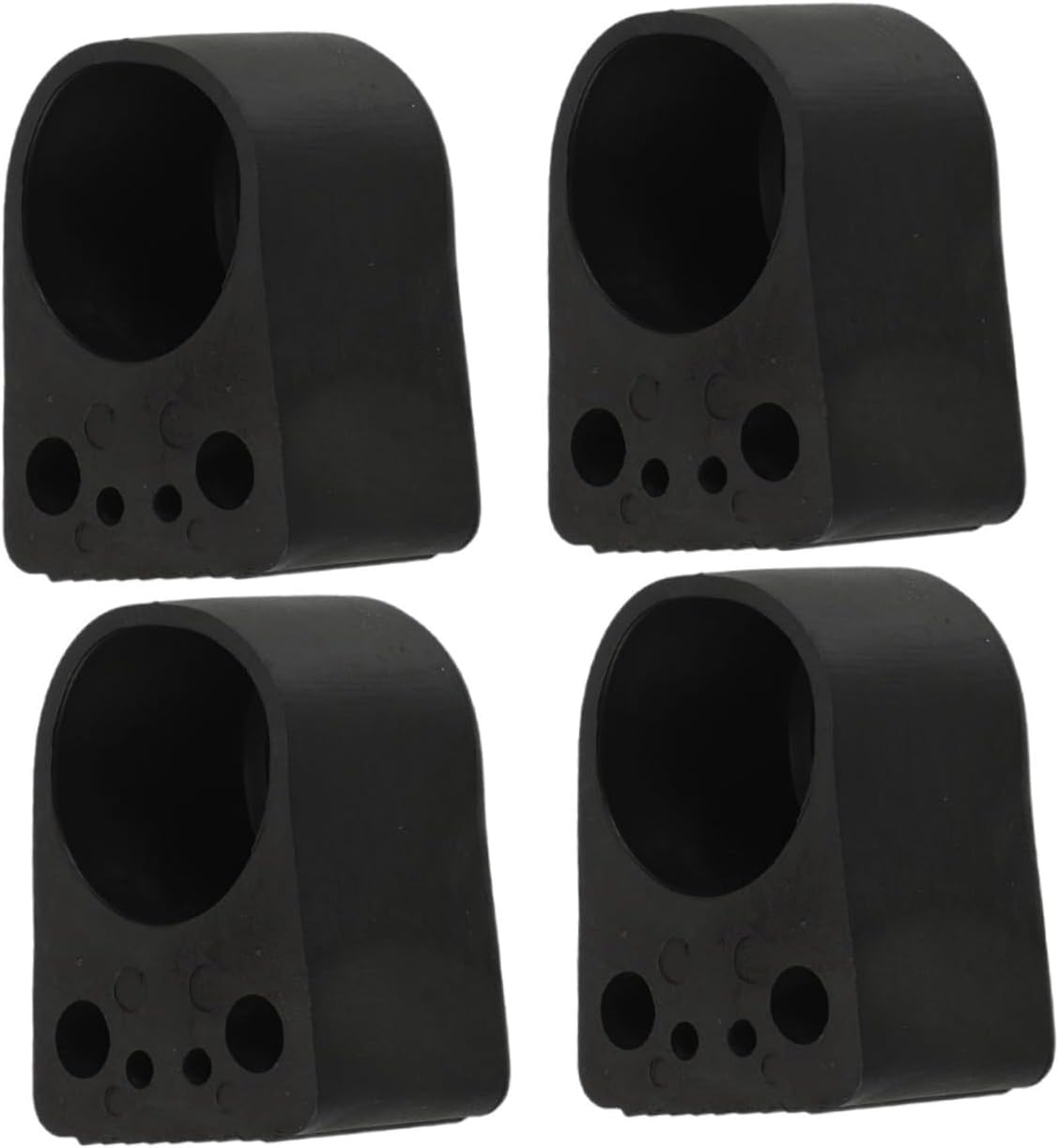 4pcs Slip Leg Caps for Fitness Equipment Durable Floor Protection Pads for Gym Machines Inner Diameter Noise Reduction Stability for Hardwood Floors