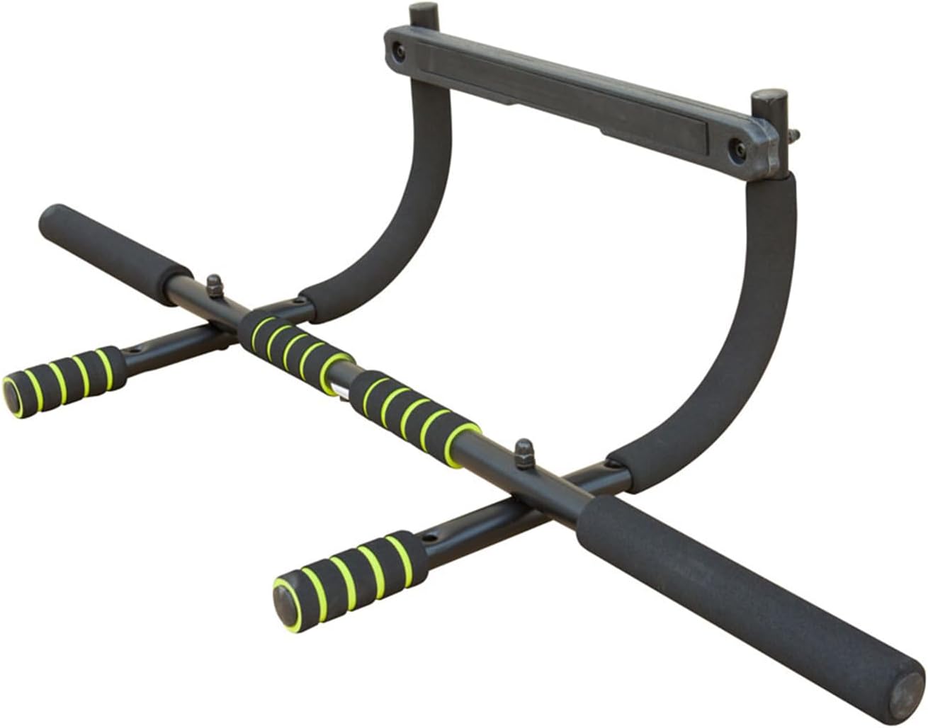 Wall Mounted Pull Up Bar Exercise Chin Bar Portable Dip Bars Multifunctional Strength Training For Indoors Home Gym Fitness Exercise Black One size