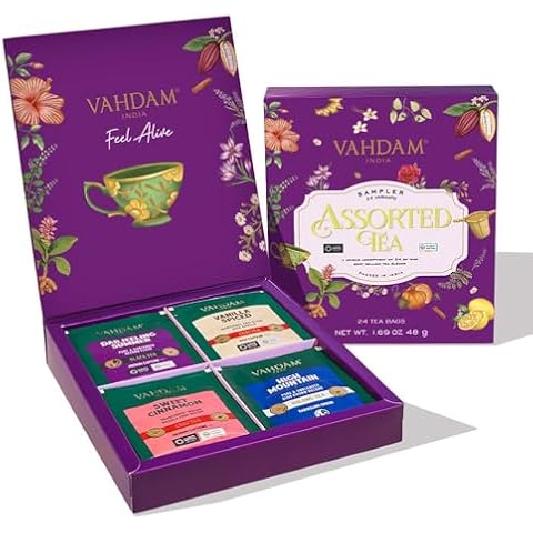 VAHDAM Assorted Valentines Day Tea Set Cover