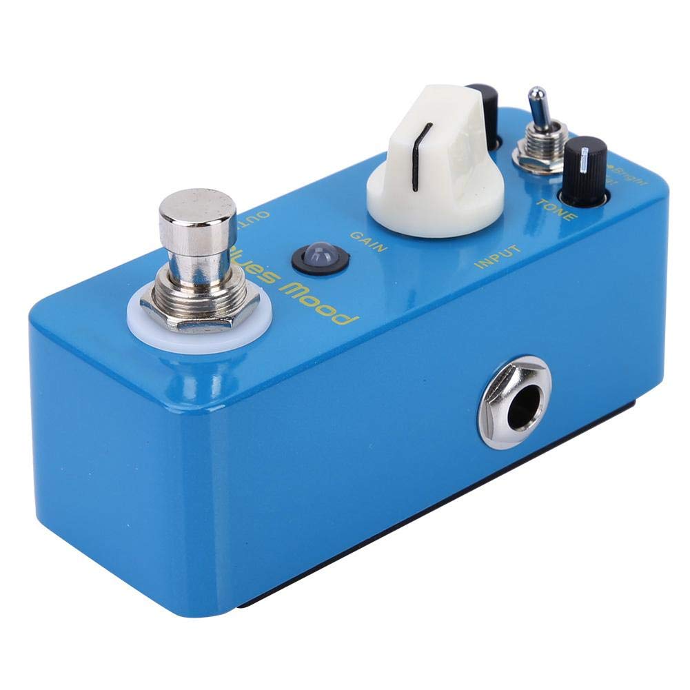 AMONIDA DC 9V Adapter Effektpedal Klares/Dickes Gitarrenpedal für Profis in der E-Gitarre