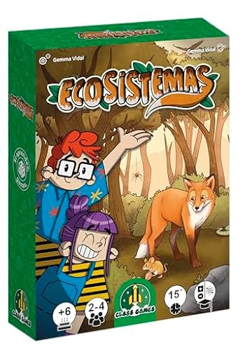 Falomir - Ecosistemas | Juego Educativo sobre Ecosistemas y Cadenas Alimentarias | de 2 a 4 Jugadores (Edad 6+) | Ya disponible en tu tienda friki favorita! En mundofriki.es!