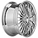 XIX X59 | Staggered 22 Inch Rims (Set of 4 Wheels) - Chrome Finish - Fits Most Sedans, Coupes, and SUVs - Concave Rim Wheel