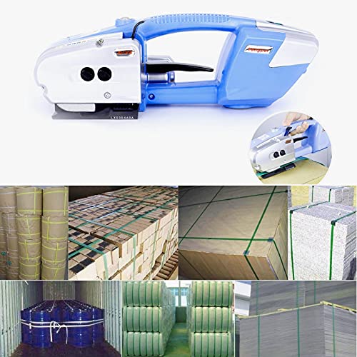 Captok Automatic Strapping Tool For 1/2-5/8 Inch Wide Pp/Pet Straps 3000Mah Two Battery Electric Packaging Strapping Machine Powered Banding Tools #TOP4