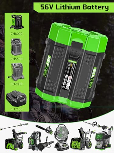 Image of 56V 5.3Ah Battery Replacement for EGO 56V Battery