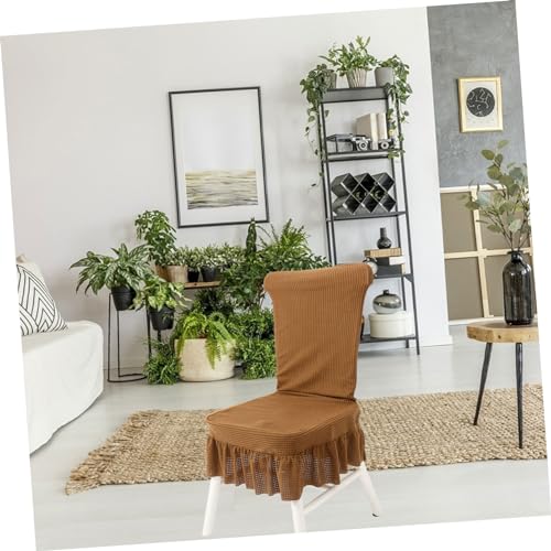 Housse de chaise extensible POPETPOP lavable pour rénover et protéger vos chaises usées - 8