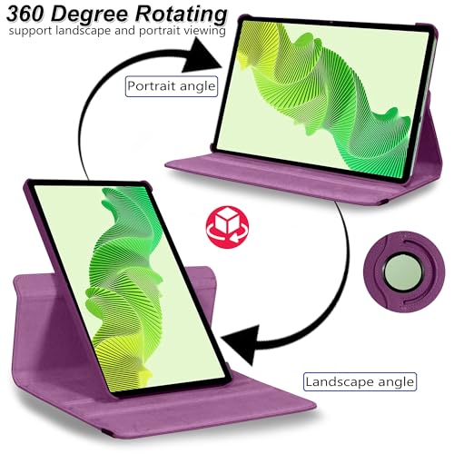 Image of Xiaomi Redmi Pad SE 11 inch 360 Degree Rotating Cover (Purple)