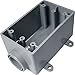 Thomas & Betts 5133363U 0.5 in. 1 Gang Outdoor PVC End Box