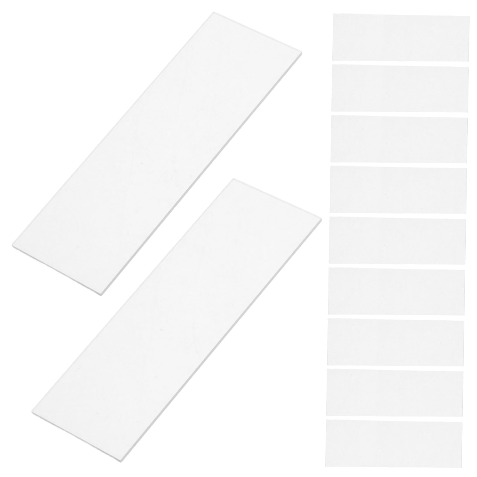 Gatuida 200 Stück Mikroskopobjektträger aus Optischem Glas Vorreinigte Hochtransparente Blanko-glasobjektträger für Biologieunterricht Labor und Wissenschaftliche Mikroskopie
